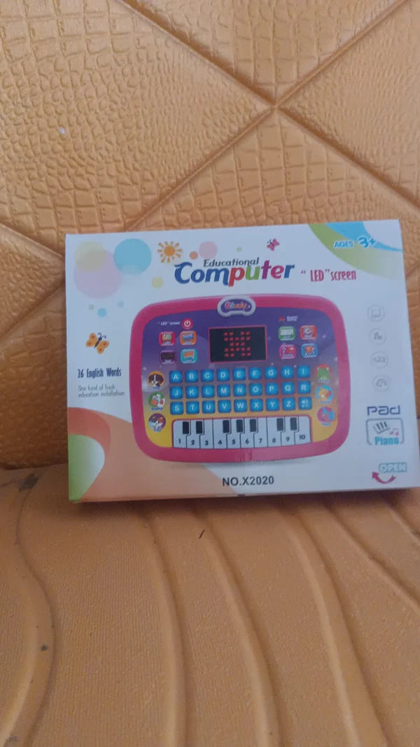 Learning Educational Computer Kids Piano Laptop With Led Screen Music