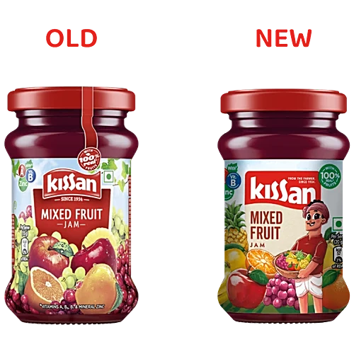 Kissan Mixed Fruit Jam, 200 g