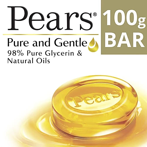 Pears Pure & Gentle Bathing Bar, 100 g