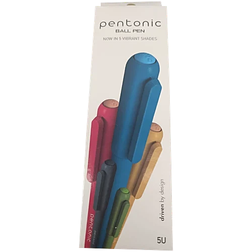 Linc Pentonic Ball Point Pen - Blue, 1 Packet, 10 Pcs