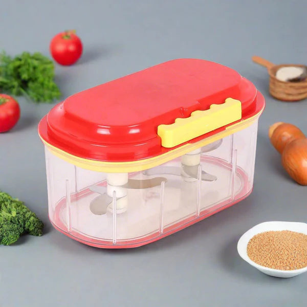 0071 Plastic Vegetable Chopper (1000 Ml)