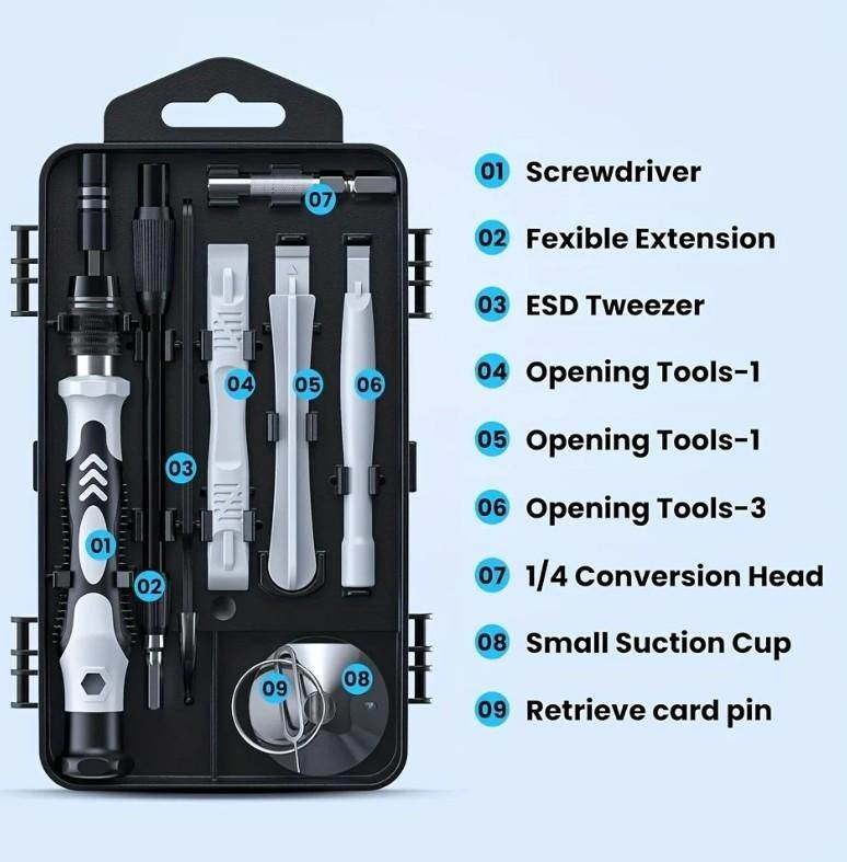 115 in 1 Screwdriver Set - Nexokart
