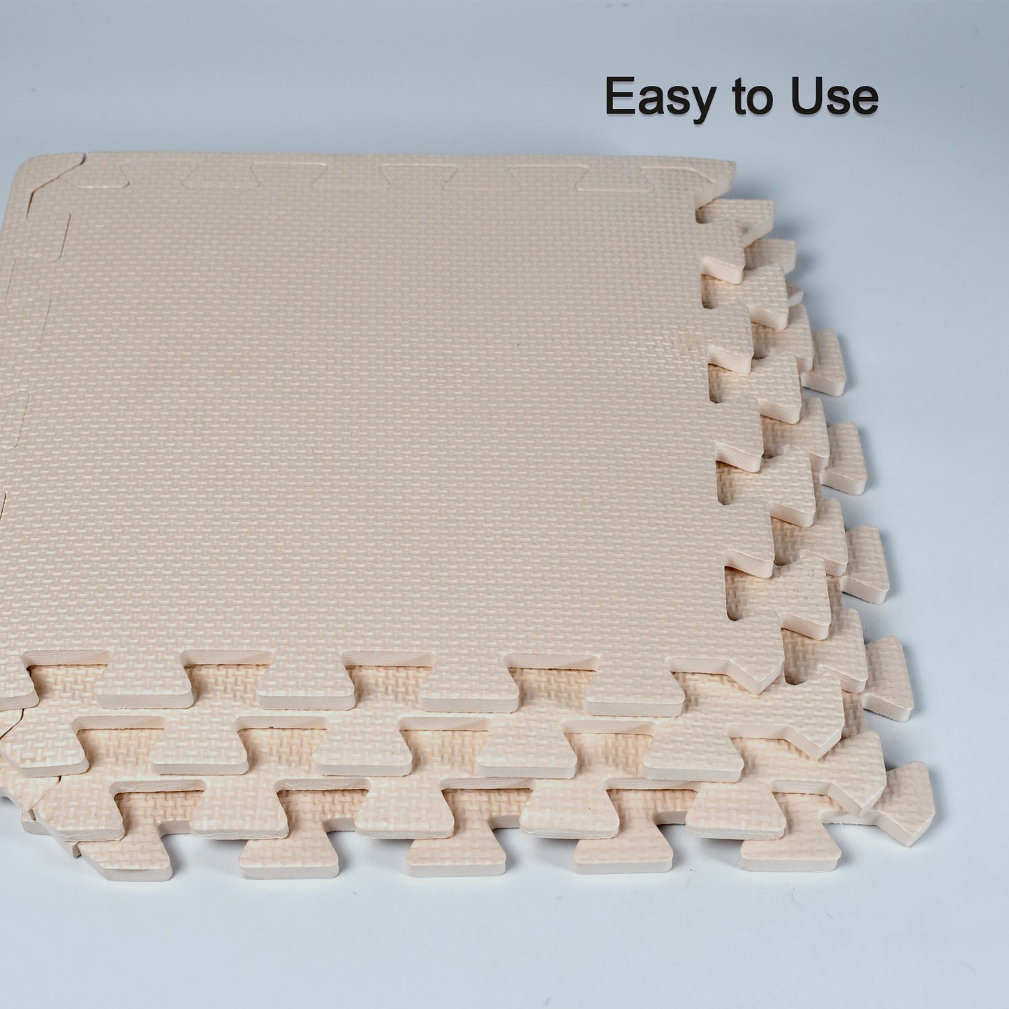 7539 Kids Mats For Floor Soft Plush Foam Babies Puzzle Interlocking Play Mats For Crawling Playing Tile Mat Carpet Rug For Infants And Toddlers (Size - 63x63cm Set Of 4pc)