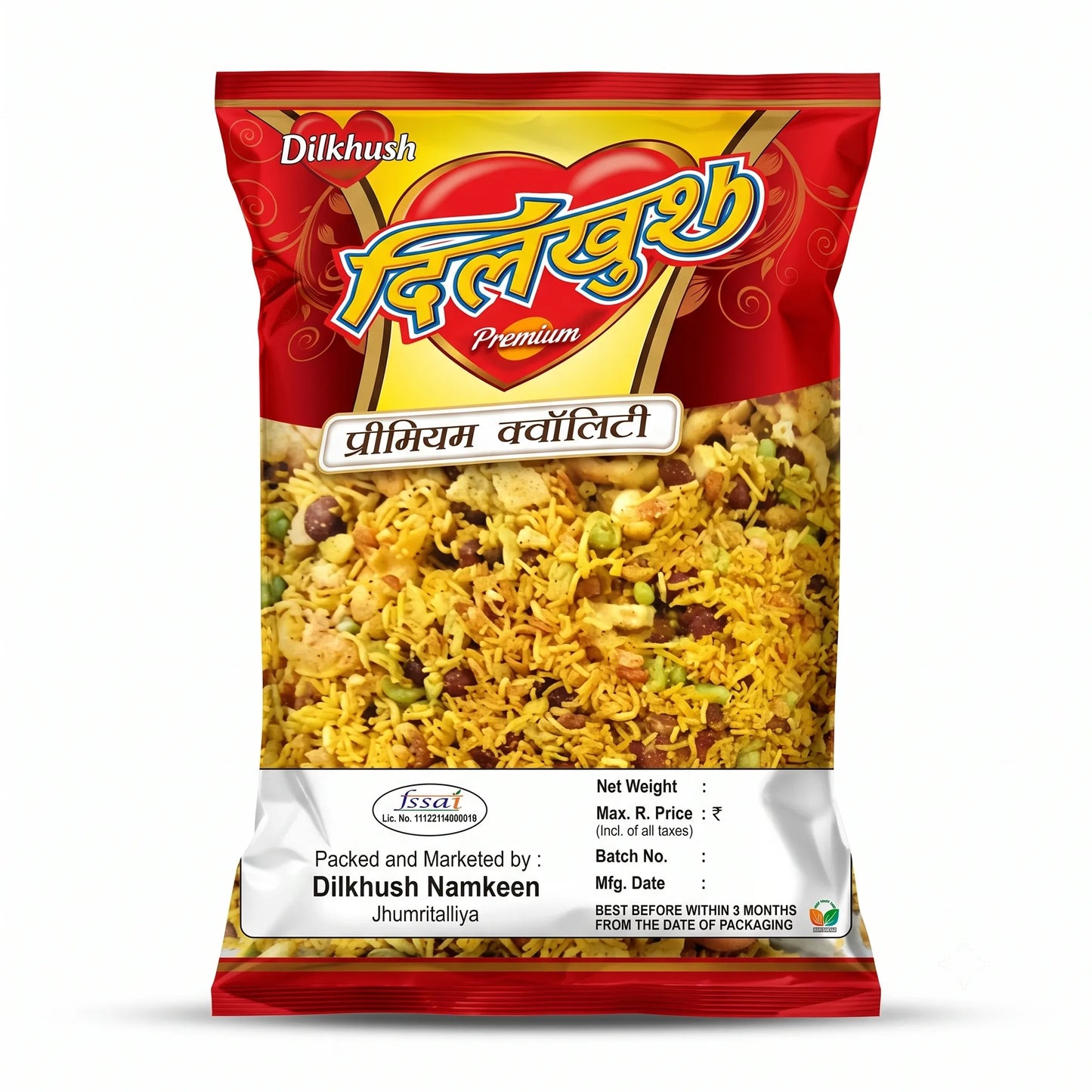 Dilkhush Premium Quality Mixture Namkeen, 400 g