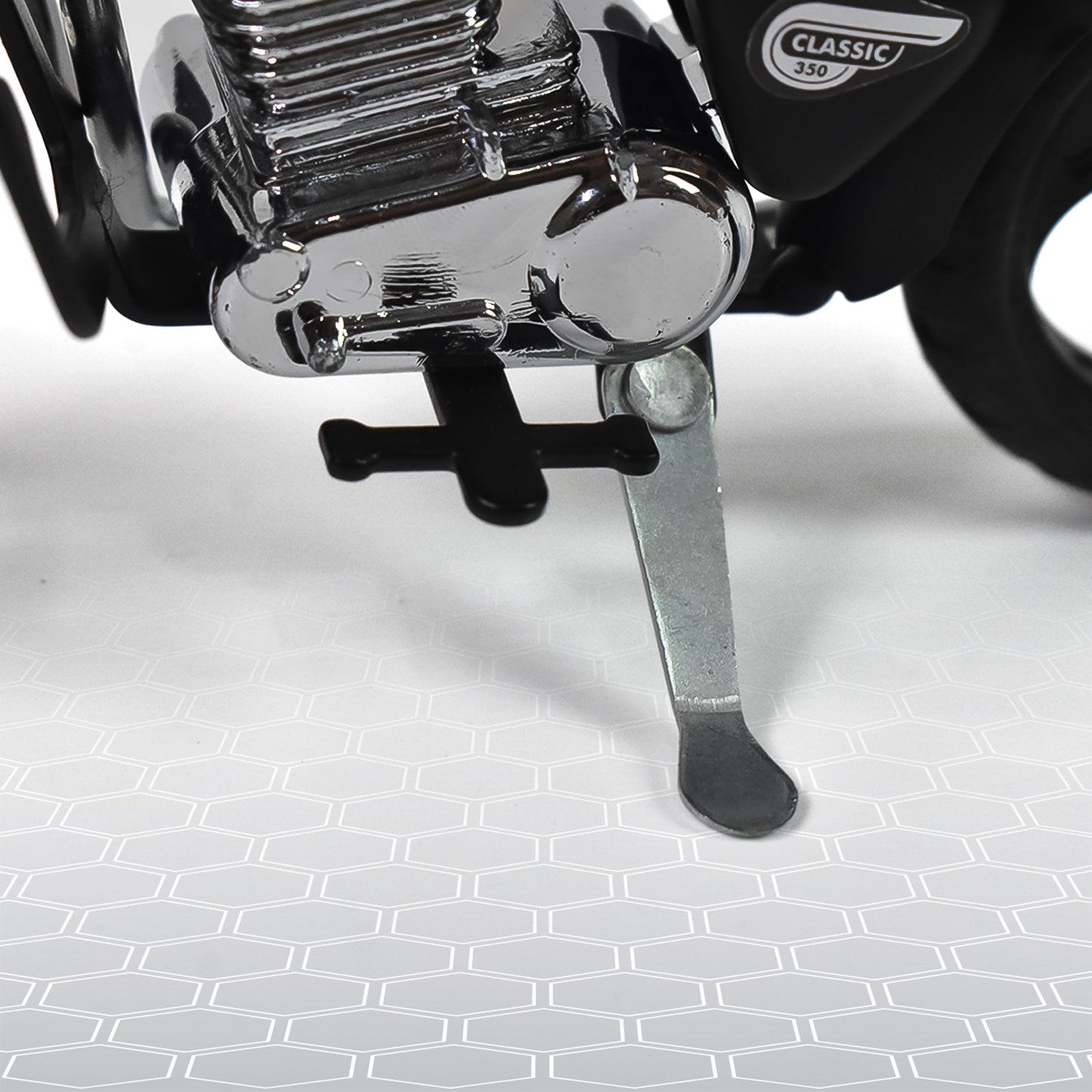 Metal Bullet Bike Toy Model For Kids With Side Stand (1 Pc Mix Color)