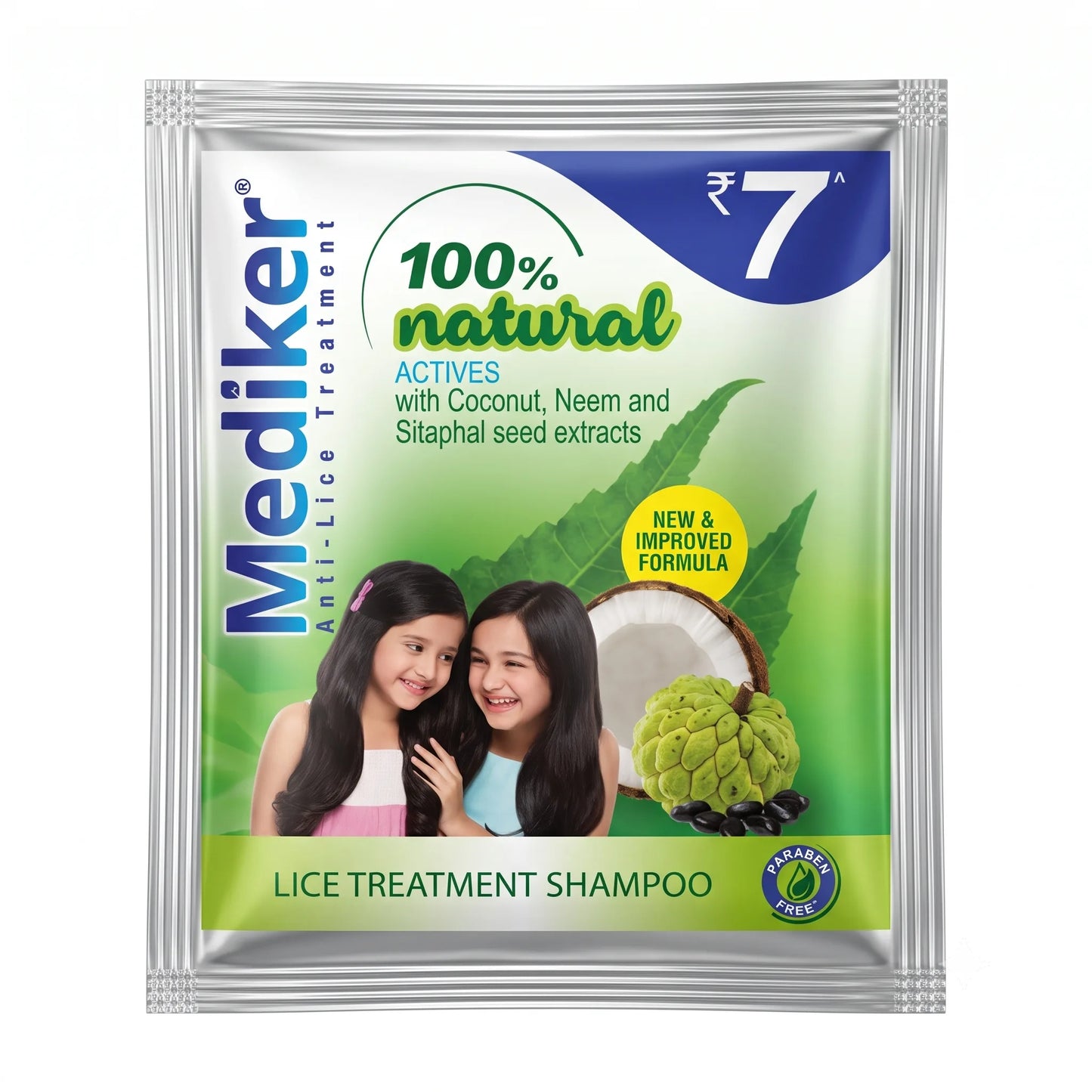 Mediker Anti-Lice Treatment Shampoo, 6.4 ml Pouch
