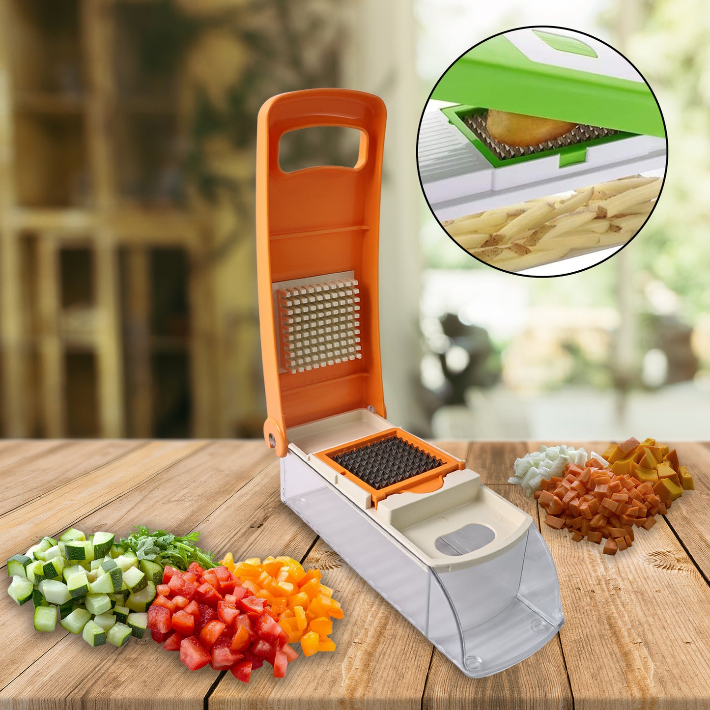 Supermom Kitchen Master Vegetable Fruit Chopper (1 Pc)
