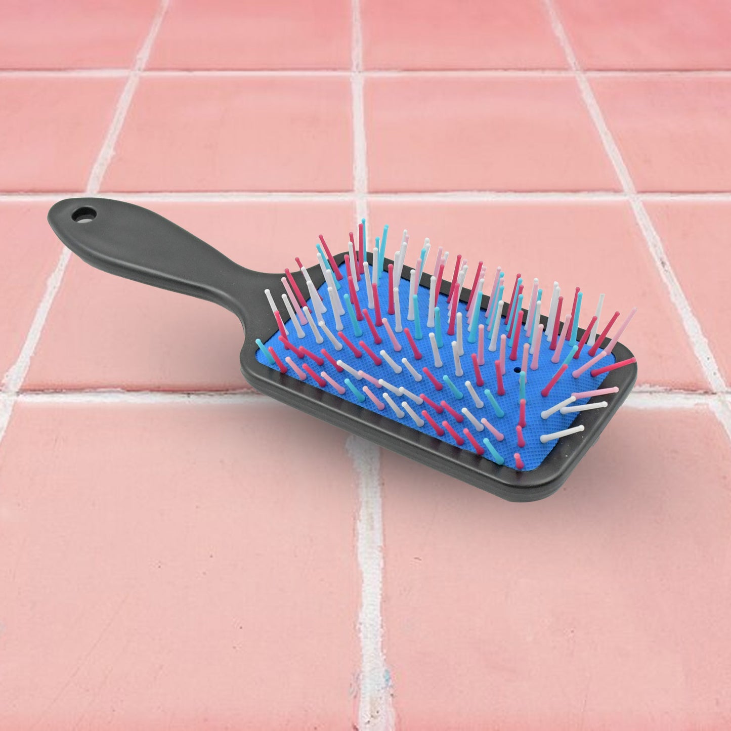 8482 Massage Comb Massage Hair Brush Ergonomic Matt Disappointment For Straight Curly Hair Cushion Curly Hair Comb For Detangling Professional Comb For Men And Women For All Hair Types Home Salon Diy Hairdressing Tool (1 Pc)