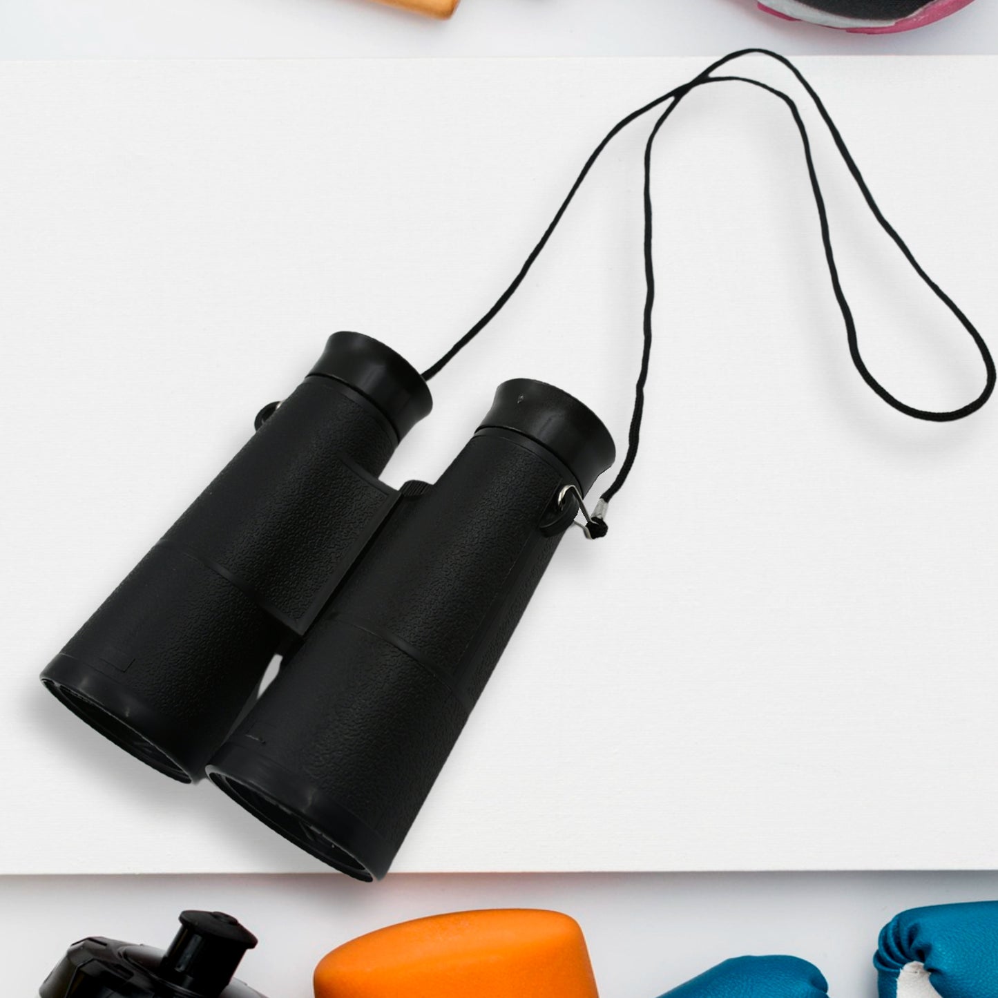 17569 Learning Toy Binoculars Telescopic For Kids Educational Birthday Return Gifts For Boys And Girls In Bulk Hunting Bird Watching Camping Outdoor Binoculars For Hunting Trips (6x35 Mm 1 Pc)