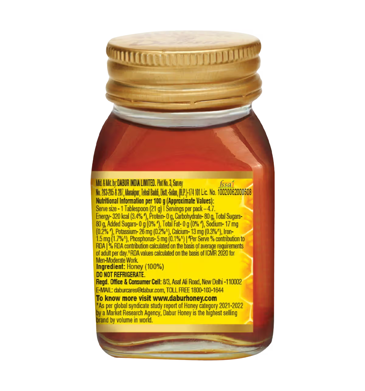 Dabur Honey Small Pack, 100 g