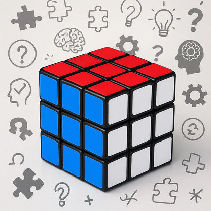 3x3x3 Puzzle Cube For Kids & Adults