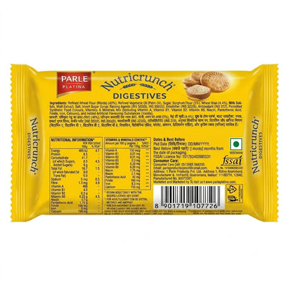 Parle Platina Nutricrunch Digestive Cookies, 100 g