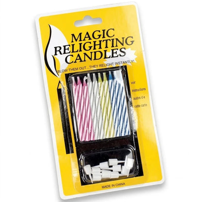 Birthday Party Magic Relighting Candles, 1 Packet