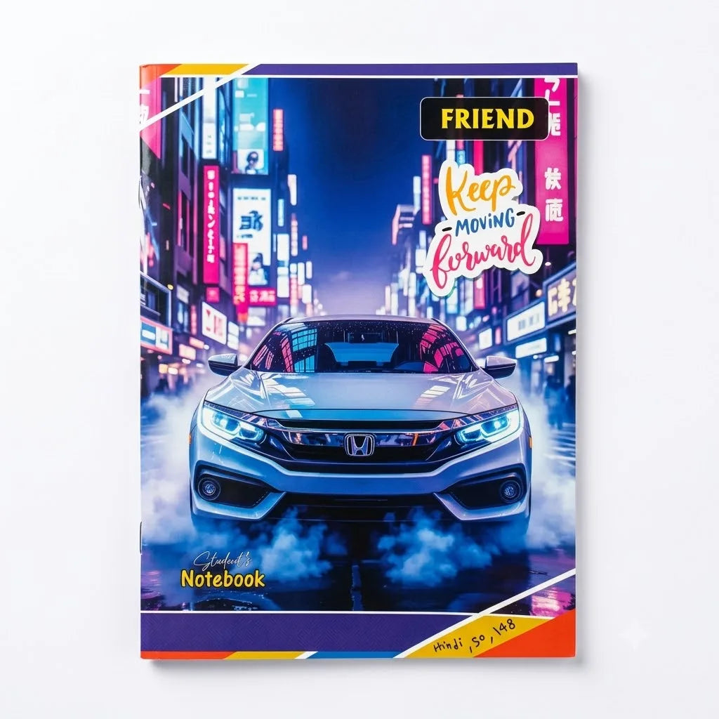 Friend Hindi Notebook / Copy for Students, 148 Pages
