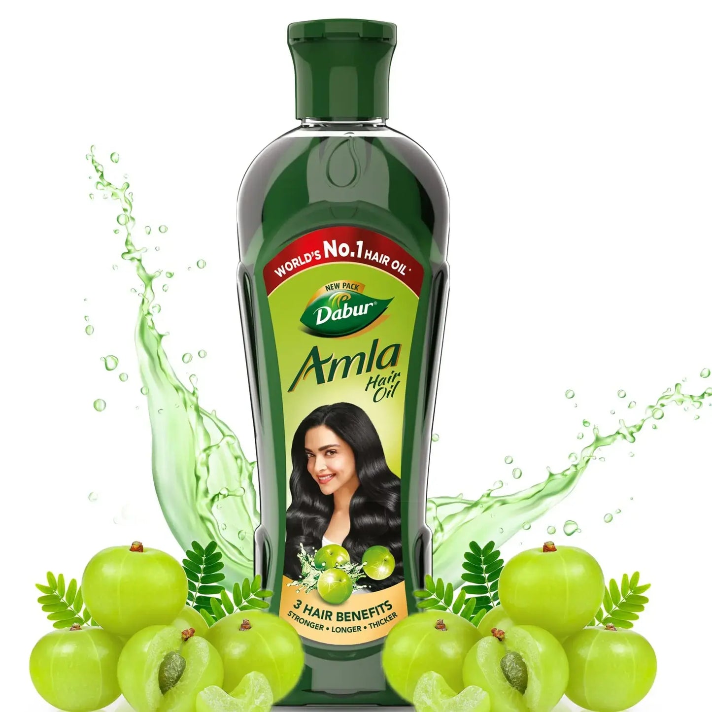 Dabur Amla Hair Oil - For Stronger, Longer & Thicker Hair, Rich In Vitamin C, 70 ml