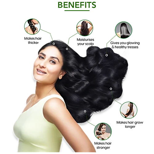 Dabur Amla Hair Oil - For Stronger, Longer & Thicker Hair, Rich In Vitamin C 90 ml + 46 ml(Free), 136 ml