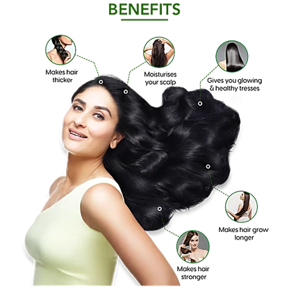 Dabur Amla Hair Oil - For Stronger, Longer & Thicker Hair, Rich In Vitamin C 90 ml + 46 ml(Free), 136 ml