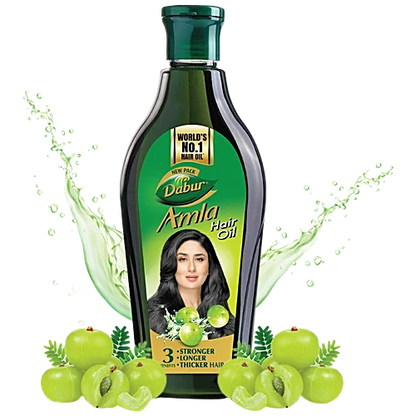 Dabur Amla Hair Oil - For Stronger, Longer & Thicker Hair, Rich In Vitamin C, 70 ml
