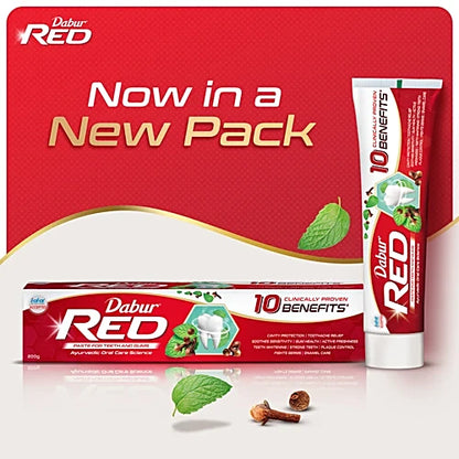 Dabur Red Ayurvedic Fluoride Free Toothpaste, 100 g