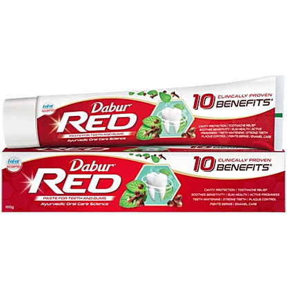 Dabur Red Ayurvedic Fluoride Free Toothpaste, 100 g
