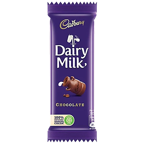 Cadbury Dairy Milk Chocolate Bar, 13.2 g