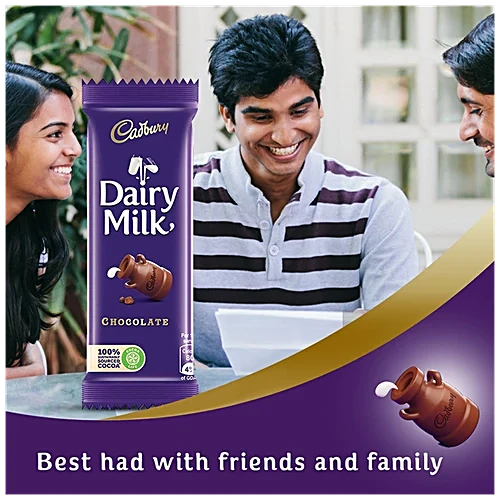 Cadbury Dairy Milk Chocolate Bar, 13.2 g
