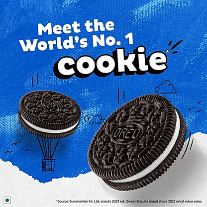 Cadbury Oreo Vanilla Flavour Creme Sandwich Biscuit, 41.75 g
