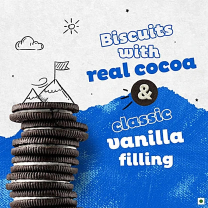 Cadbury Oreo Vanilla Flavour Creme Sandwich Biscuit, 41.75 g