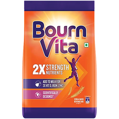 Bournvita Chocolate Nutrition Drink, 500 g Pouch