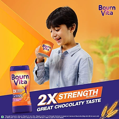 Bournvita Chocolate Nutrition Drink, 500 g Pouch