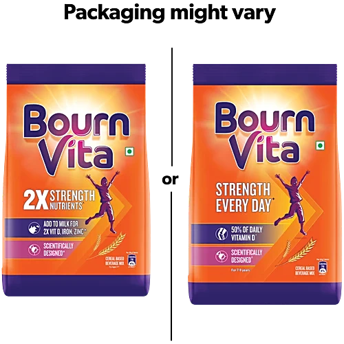 Bournvita Chocolate Nutrition Drink, 500 g Pouch