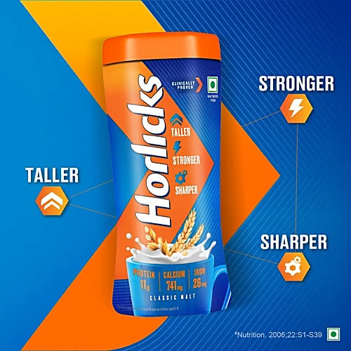 Horlicks Nutrition Drink, 1 kg Jar