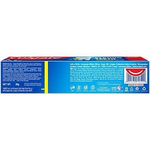 Colgate Strong Teeth Anticavity Toothpaste, 36 g