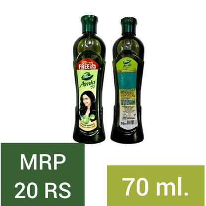 Dabur Amla Hair Oil - For Stronger, Longer & Thicker Hair, Rich In Vitamin C, 70 ml