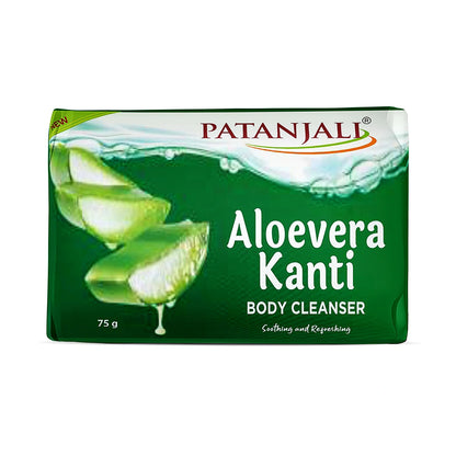 Patanjali Aloevera Kanti Body Cleanser, 75 g