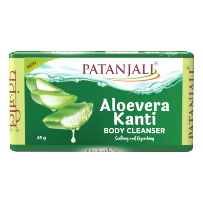 Patanjali Aloevera Kanti Body Cleanser, 45 g
