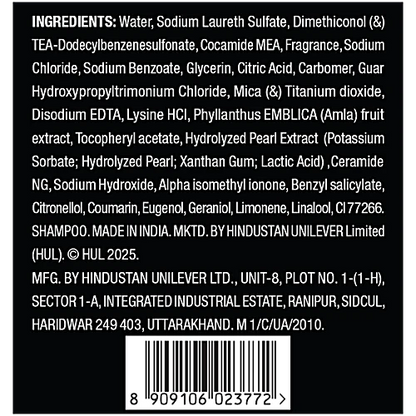 Sunsilk Radiant Black Shine Shampoo, 350 ml