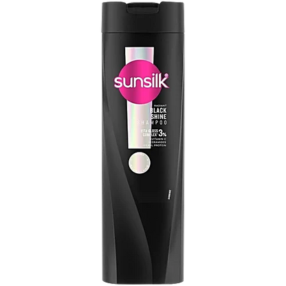 Sunsilk Radiant Black Shine Shampoo, 350 ml