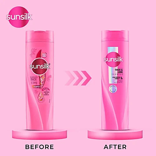 Sunsilk Luscious Thick & Long Shampoo, 350 ml