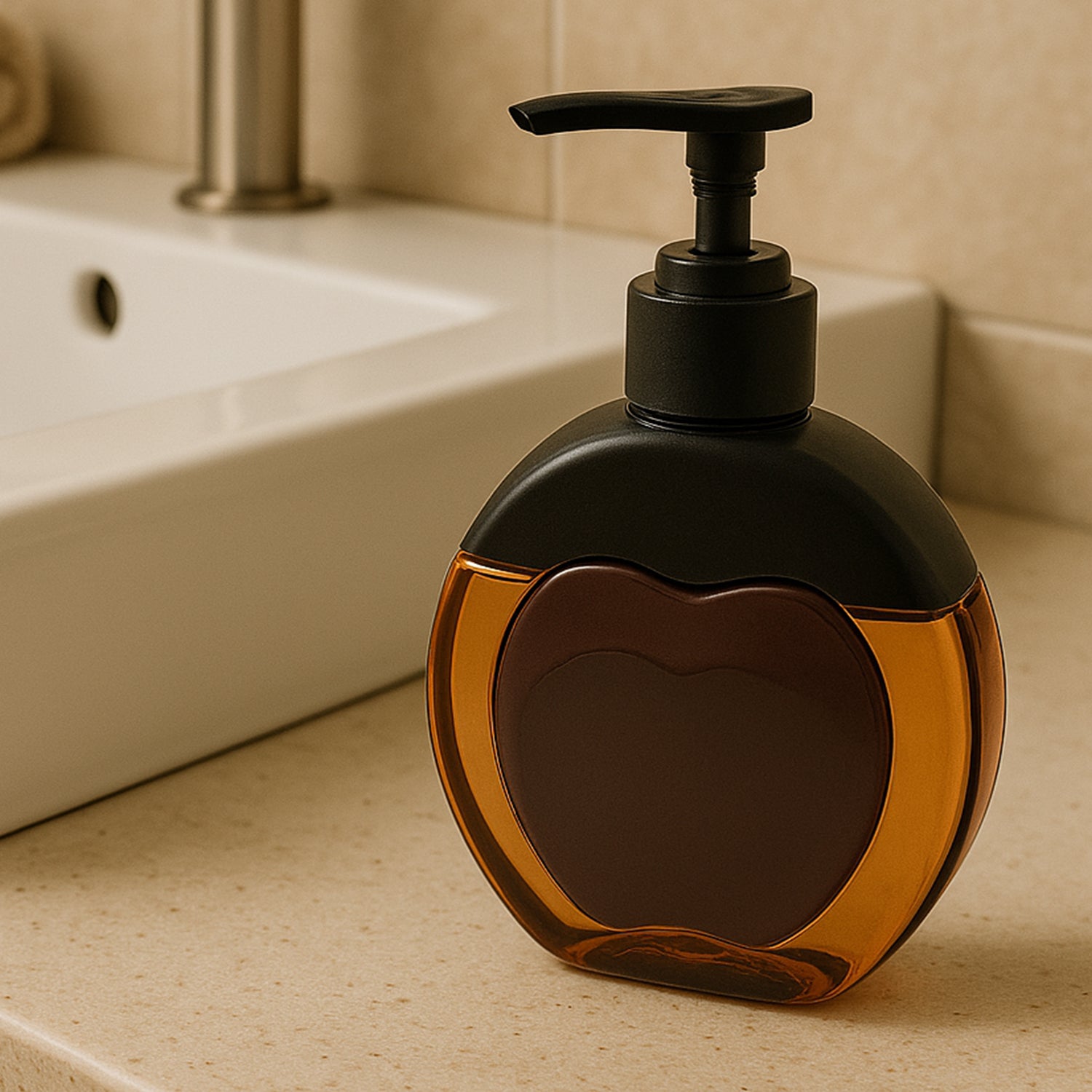 Refillable Liquid Soap Dispenser (350 Ml Approx)