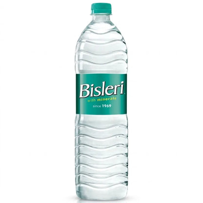 Bisleri Packaged Drinking Water - With Added Minerals, 1 L Bottle