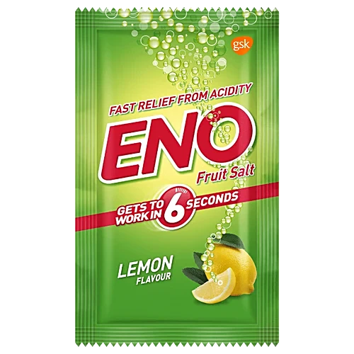 Eno Fruit Salt - Lemon Flavour, 5 g