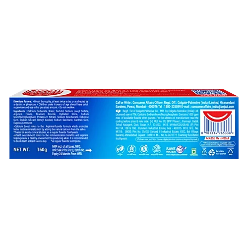 Colgate Strong Teeth Anticavity Toothpaste, 150 g