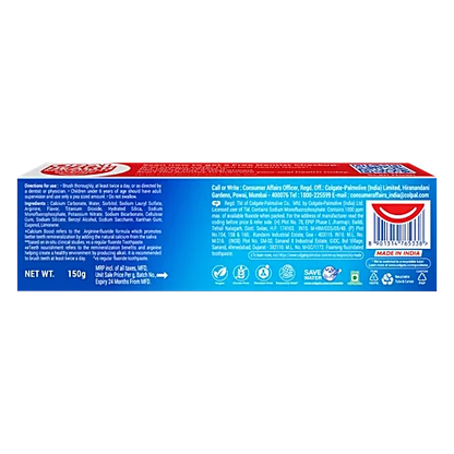 Colgate Strong Teeth Anticavity Toothpaste, 150 g