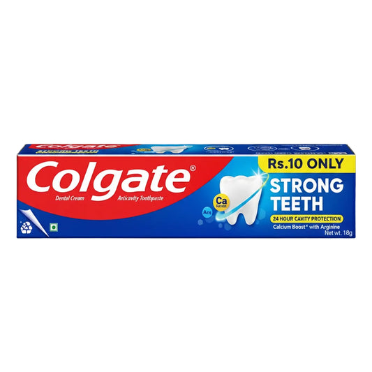 Colgate Strong Teeth Anticavity Toothpaste, 18 g