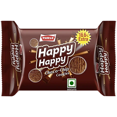 Parle Happy Happy Choco-Chip Cookies, 31.5g