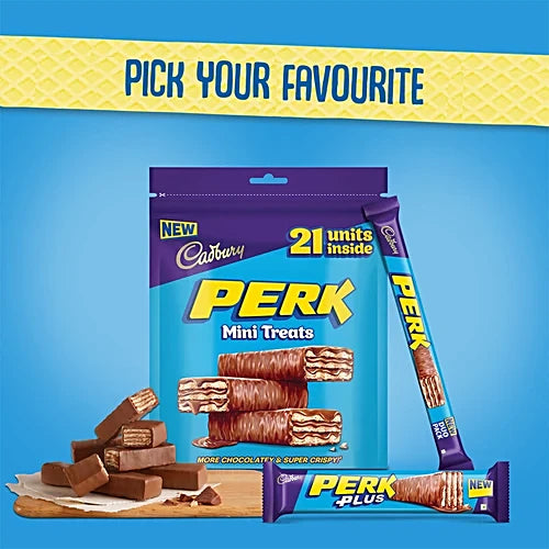 Cadbury Perk Chocolate Coated Wafer Bar, 10.3 g