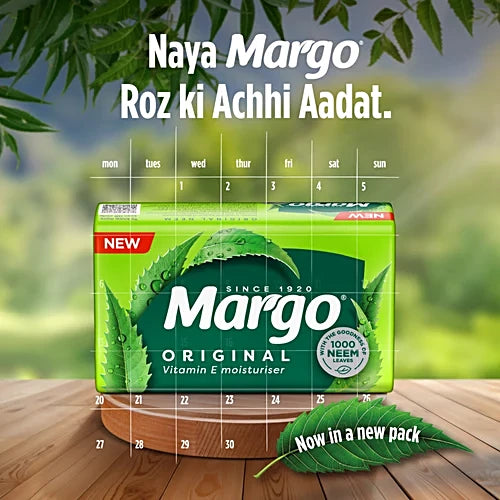 Margo Original Neem Bathing Soap, 46 g
