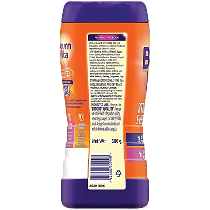 Bournvita Chocolate Nutrition Drink, 500 g Bottle