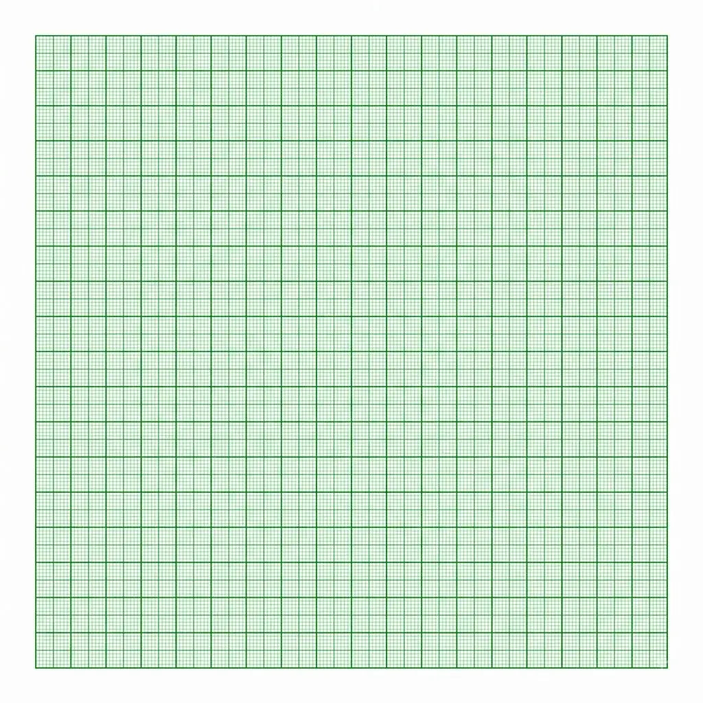 Peacock Big Graph Notebook / Copy for Students, 32 Pages